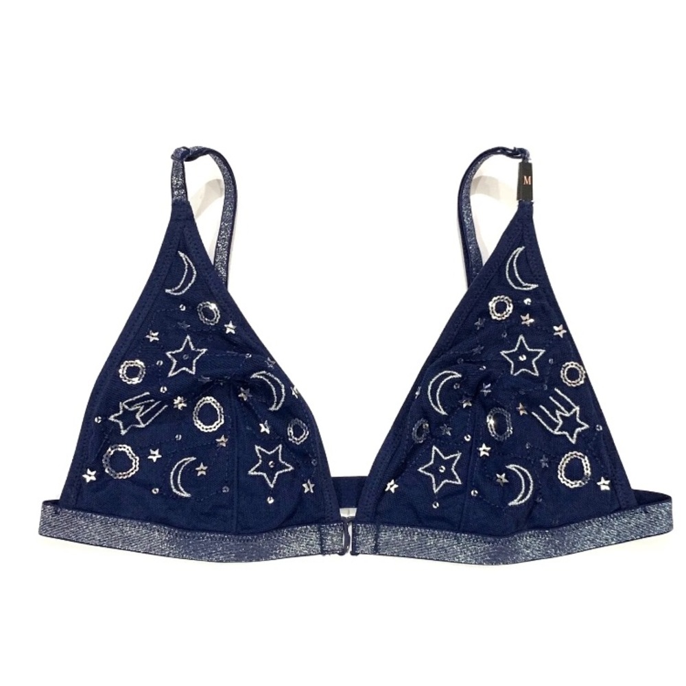 Lot of 3 Victoria's Secret bling sequin bralette’s. New without tags. Small